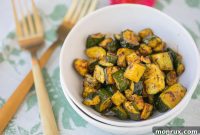 Vibrant Palm Roasted Zucchini