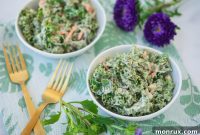 Velvety Vegan Kale Salad