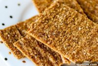 Wholesome Apple Flax Crisps