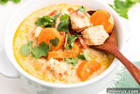 Instant Pot Coconut Thai Chicken Curry Soup