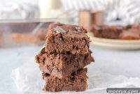 Rich Vegan Black Bean Brownies Gluten Free Friendly