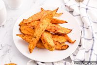 Golden Crispy Air Fryer Sweet Potato Wedges