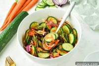 Crisp Carrot Cucumber Salad