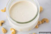 Easy Two Ingredient Cashew Cream