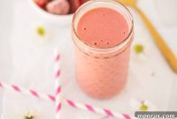 Creamy Vegan Strawberry Coconut Shake