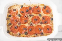Spaghetti Squash Pizza Bake Dairy Free