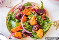 Caramelized Sweet Potato & Beet Salad