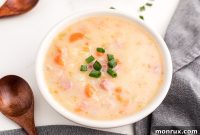 Hearty Leftover Ham and Potato Crockpot Soup