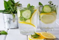 Crisp Cucumber Lemon Mint Refresher