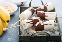Creamy Dairy Free Banana Pops