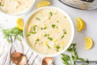 Lemony Comfort: Instant Pot Avgolemono