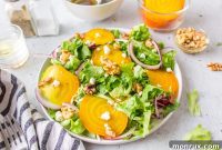Vibrant Golden Beet Salad with Toasted Walnuts