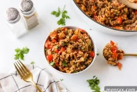 Simplified Stuffed Pepper Skillet