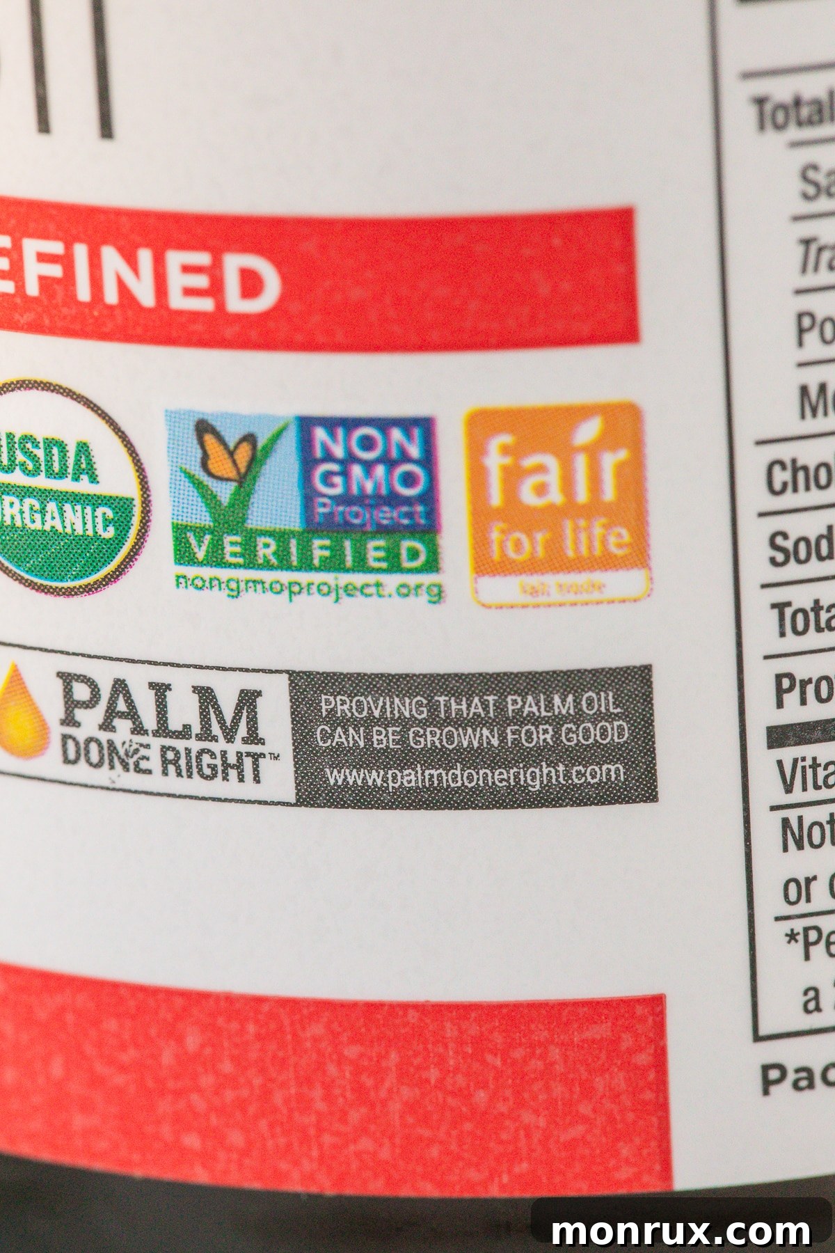 palm done right label