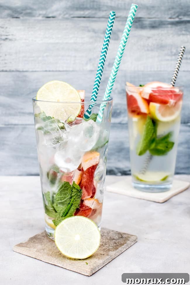 beautiful flavored water.