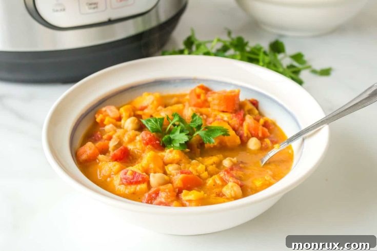 Instant Pot Vegan Stew with Chickpeas