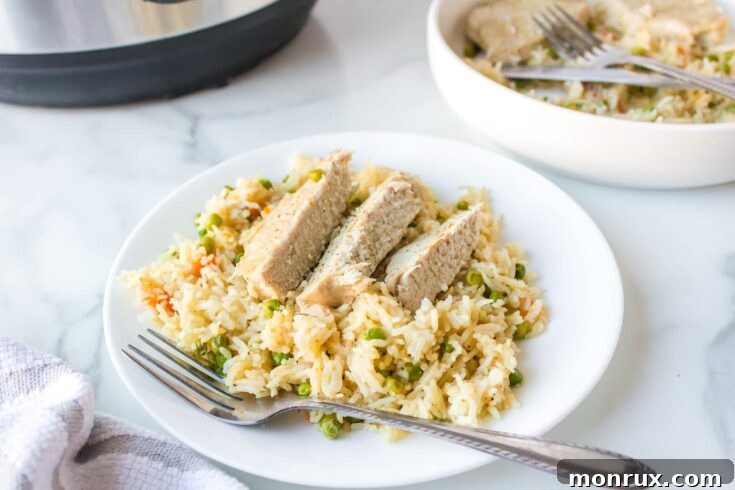 Instant Pot Pork Chops & Rice (One-Pot Meal)