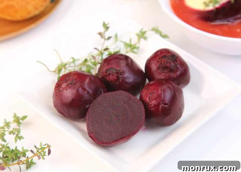 cooked beets on a plate