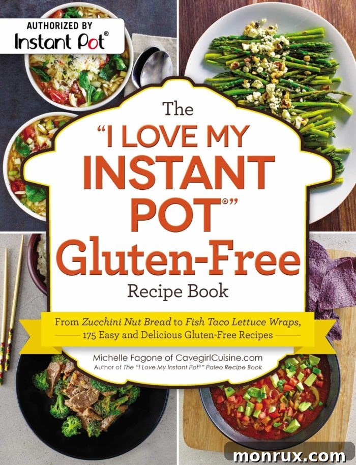 love my instant pot gluten free cookbook cover.