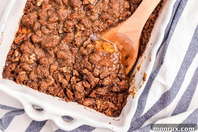 Gluten-Free Sweet Potato Casserole with Pecan Topping