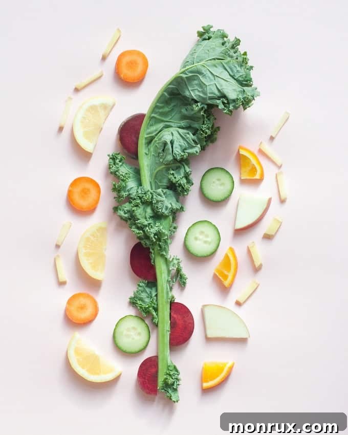 A colorful array of fresh vegetables and fruits on a wooden tabletop, highlighting the abundance of real food.