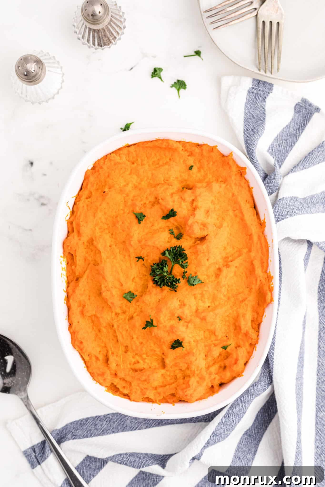baked sweet potato shepherd's pie