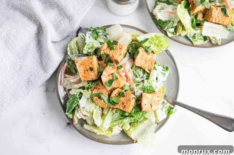 A plate of buffalo chicken salad