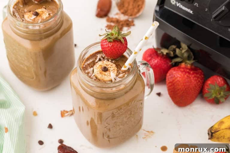 Chocolate smoothies