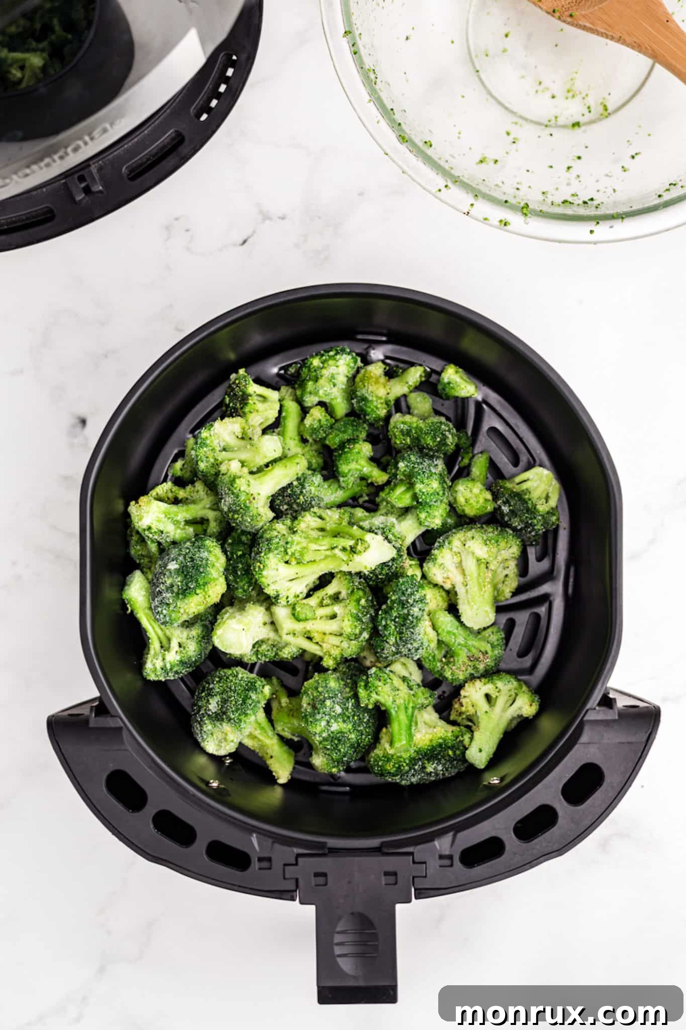 broccoli in the air fryer.