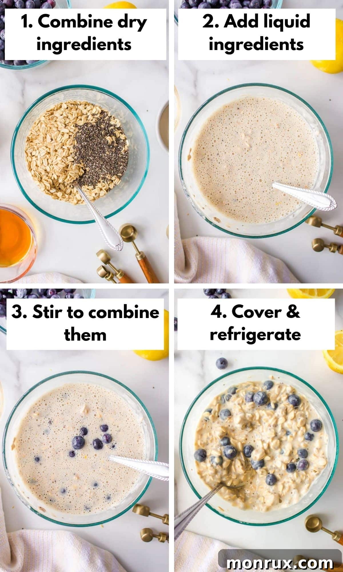 How to make overnight protein oats.