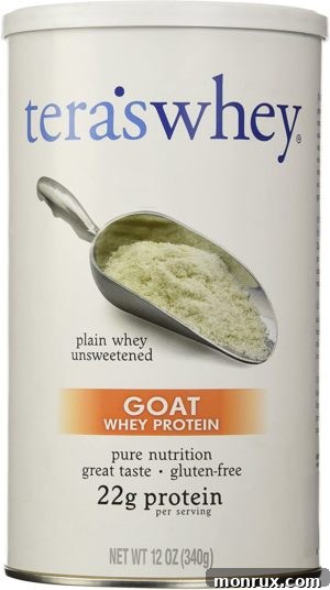 tera'swhey Goat Whey Protein powder, an alternative dairy protein for sensitive individuals.