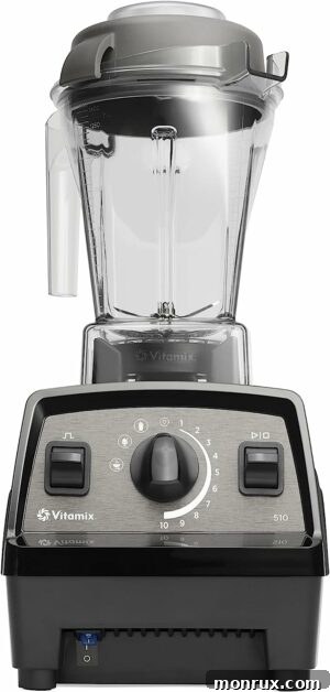 A sleek Vitamix Propel Series 510 blender, ideal for making smooth, healthy juices at home.