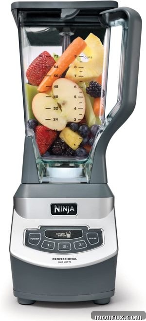 A powerful Ninja BL660 Professional Countertop Blender with a large pitcher and personal cups, offering great value for money.