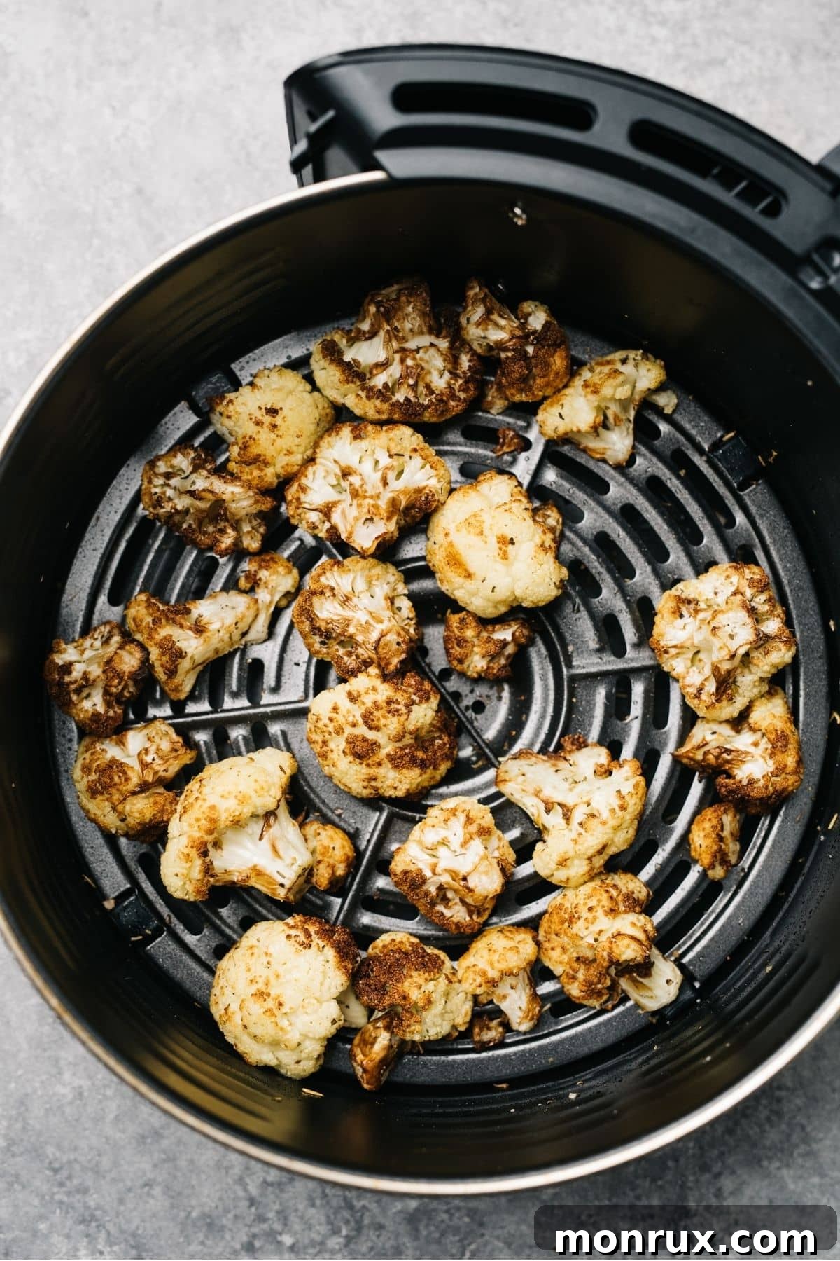 leftover cauliflower in air fryer.