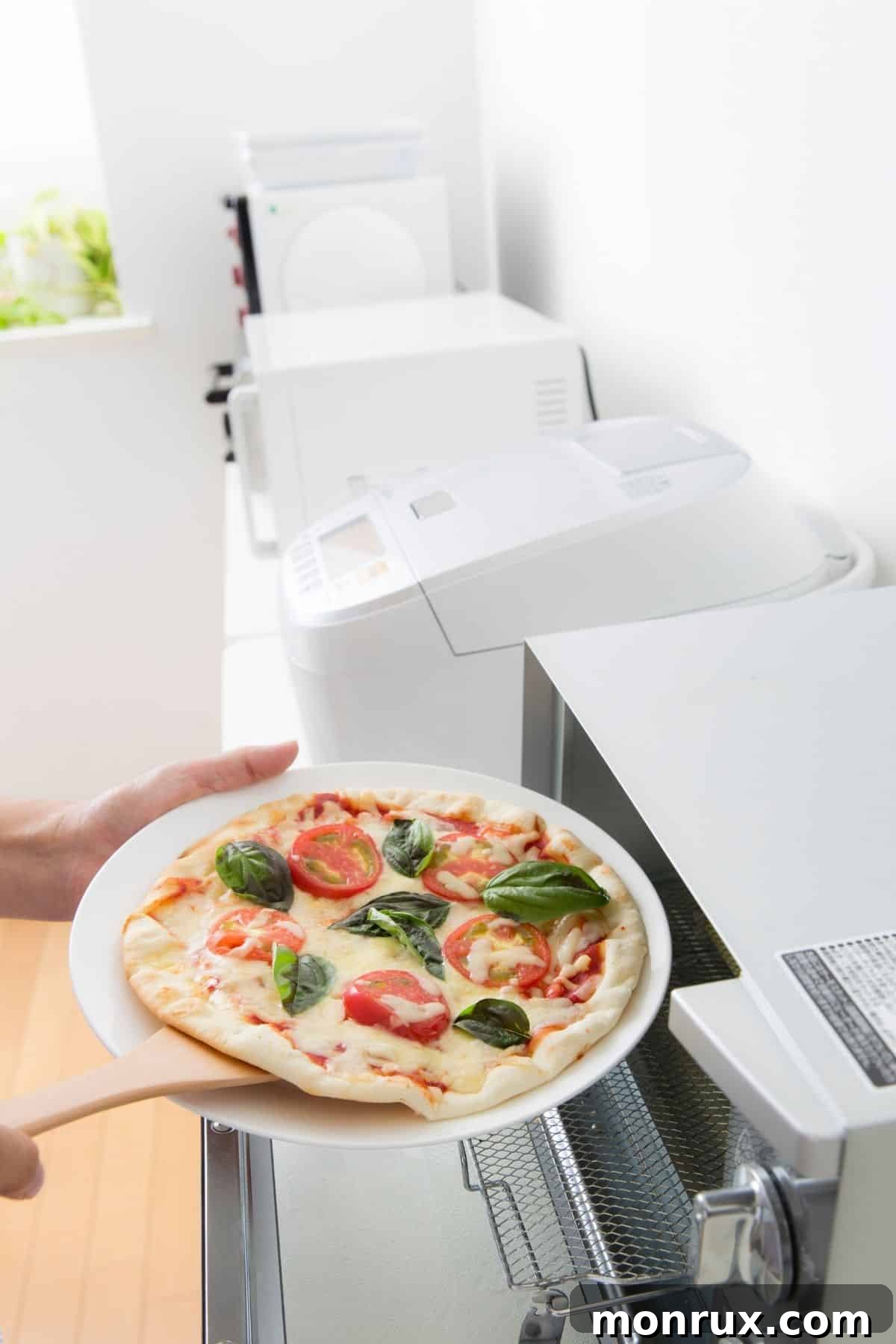 pizza in the toaster oven