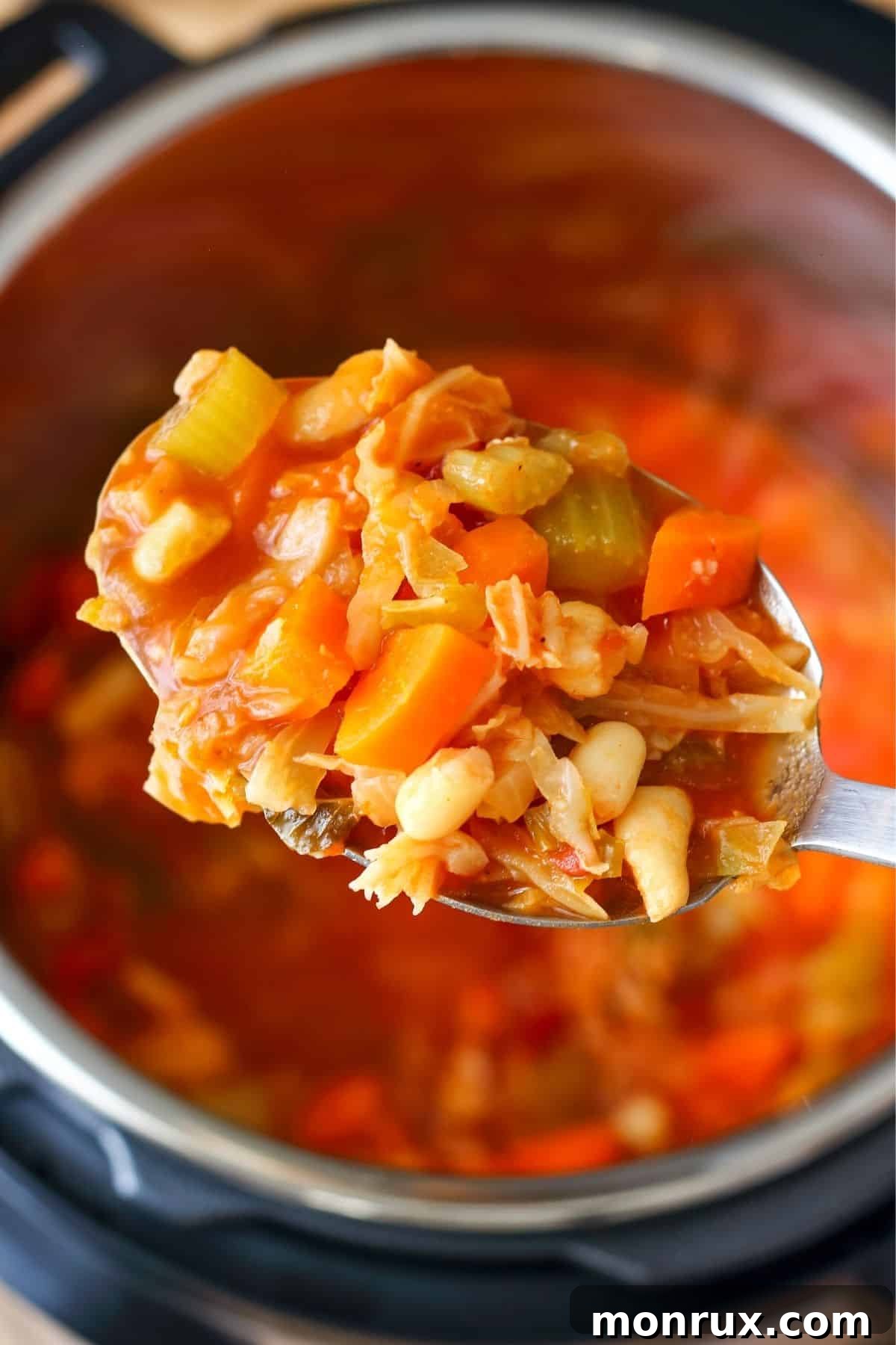 leftover soup in the instant pot