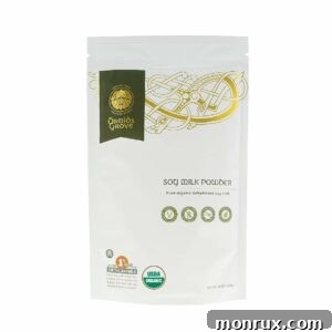 Druids Grove Organic Soy Milk Powder package.