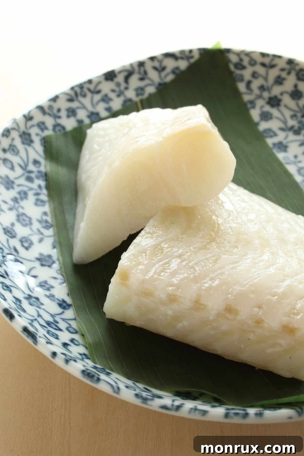 Fluke flatfish fillet on green napkin and blue and white bowl.