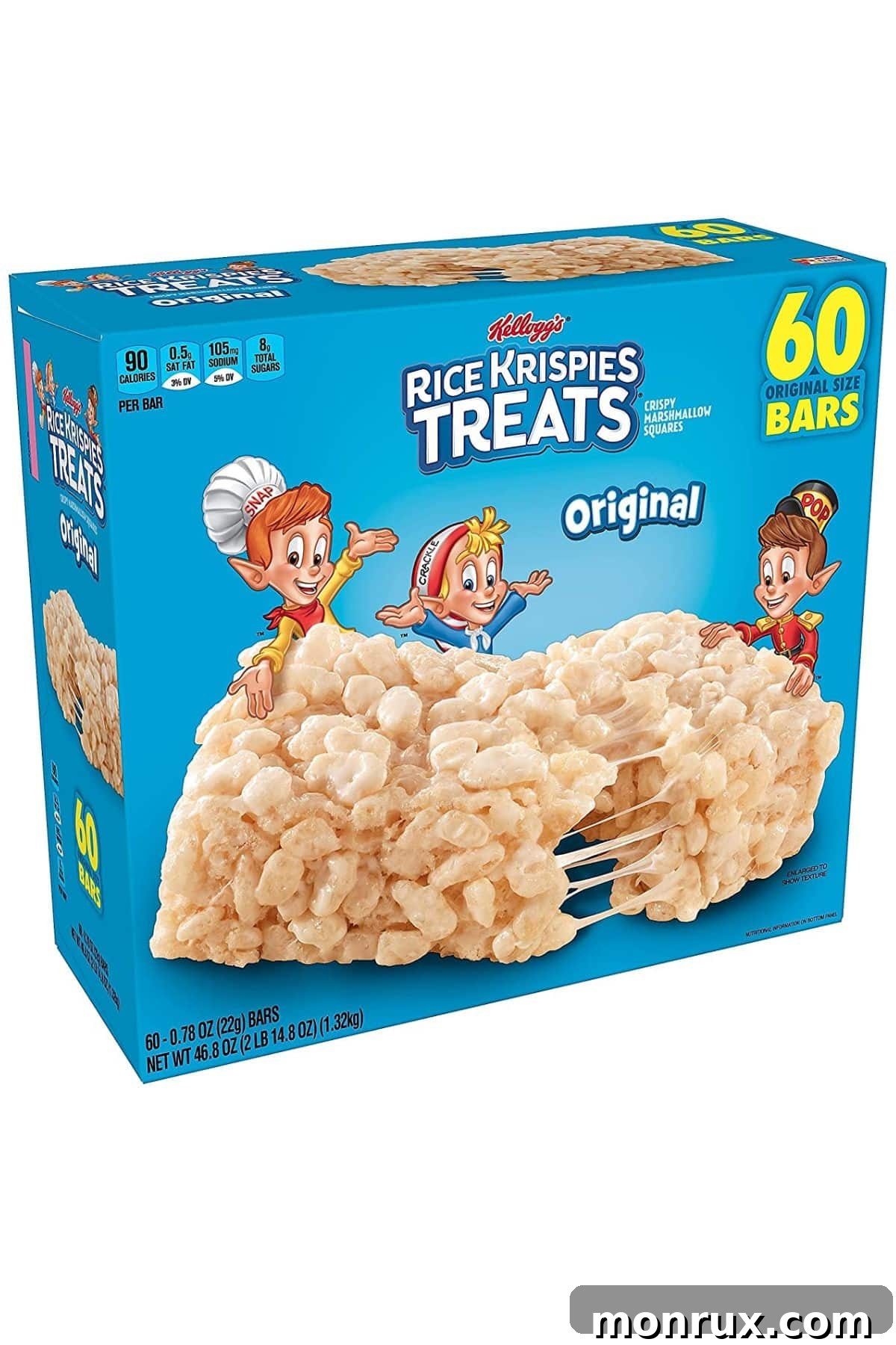 a box of Rice Krispies Treats.