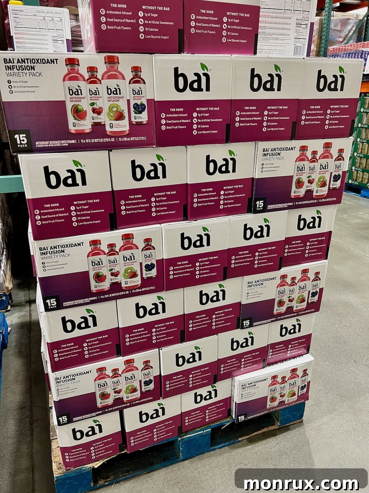 bai water at costco.