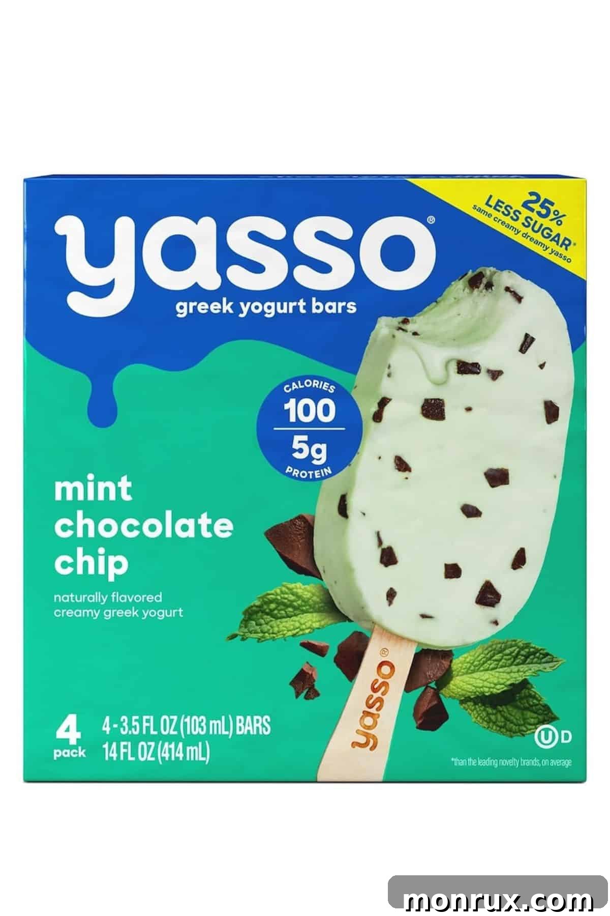 a box of Yasso Bars.