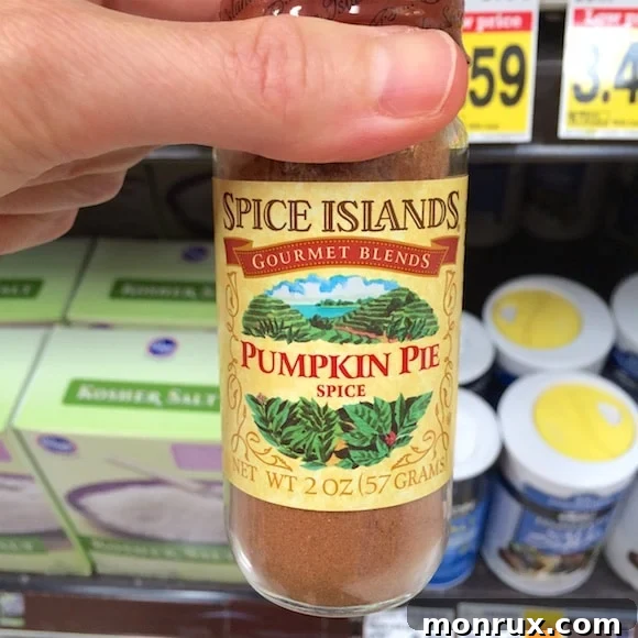 Pumpkin Pie Spice in a jar.
