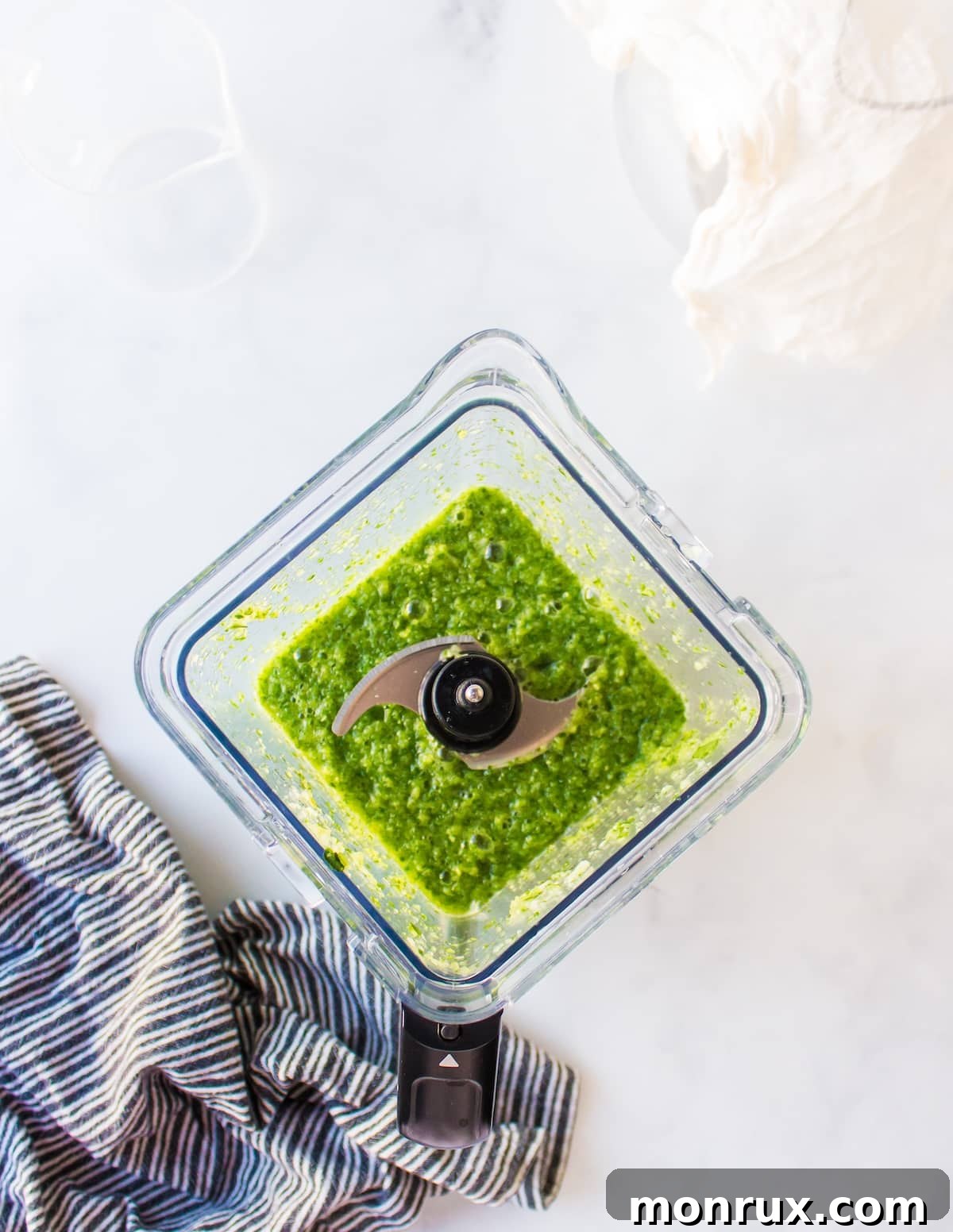 blended mean green juice ingredients.